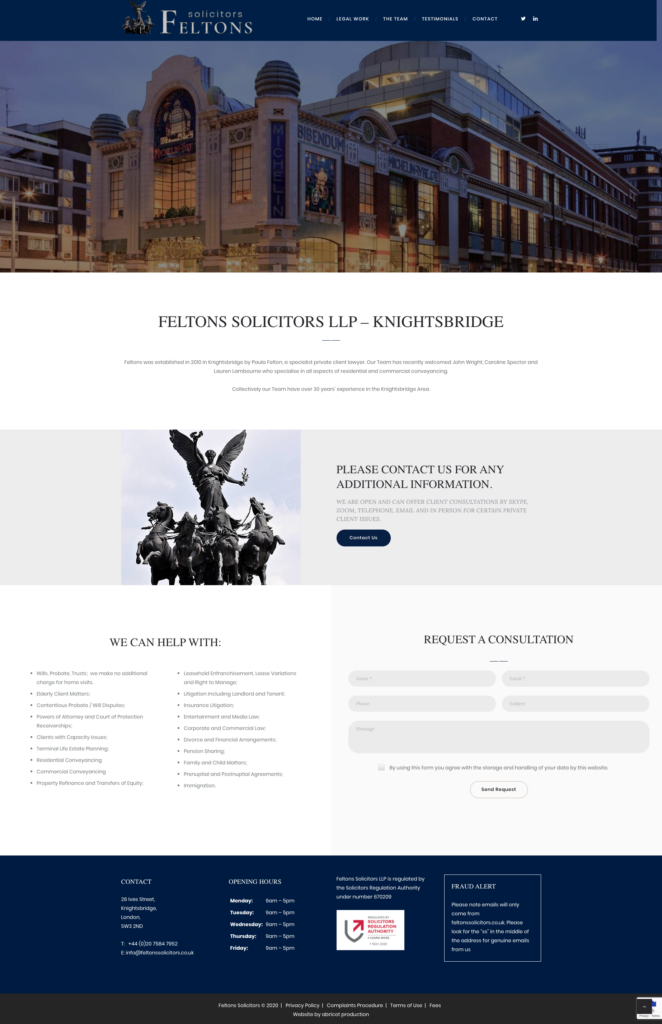 feltons solicitors london bridge responsive website original